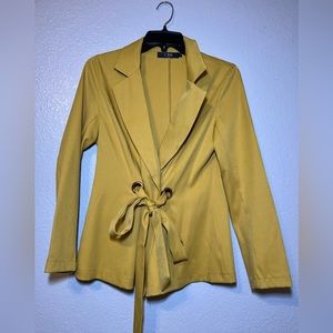 Mustard Yellow Blazer Size S-M